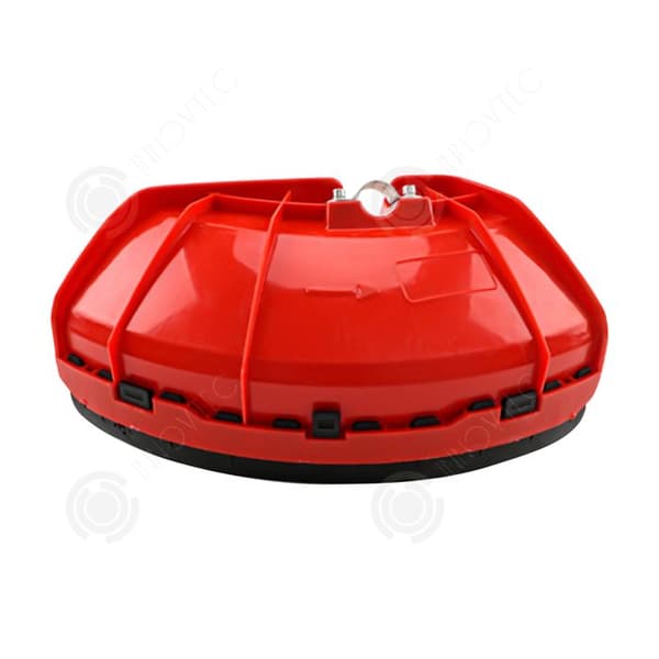 INN Skydd för grästrimmer 38x22cm röd gör den större och tjockare universella plasttillbehör för gräsklippare