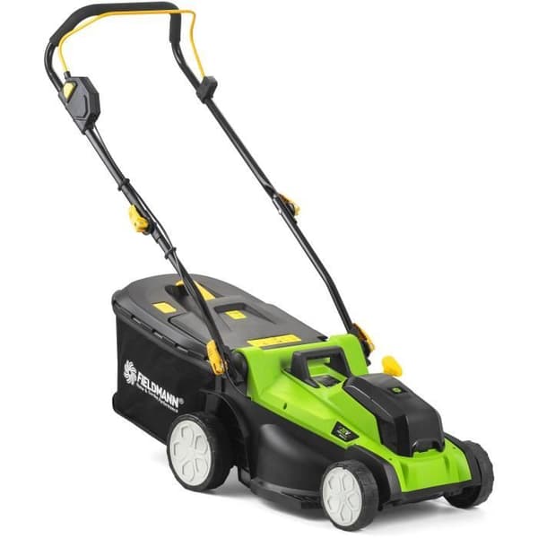 Gräsklippare utan sladd - FIELDMANN - 20V - Klippbredd 37 cm - Max höjd 75 mm - Batteri och laddare ingår inte