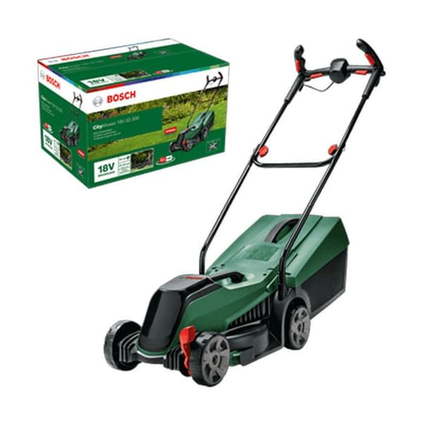 Gräsklippare - BOSCH - CityMower 18V-32-300 - 32 cm - Skjuts - Utan batteri