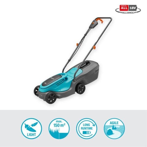 PowerMax 30/18V P4A gräsklippare på batteri - Klipp Ø 30 cm - upp till 150m²