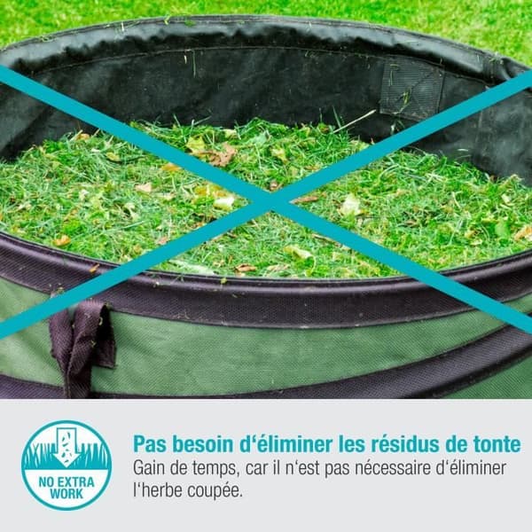 Gräsklippare - GARDENA - HandyMower 22/18V P4A - Batteriklippare - Grå - 32 cm - 75 mm