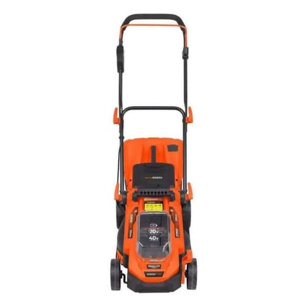 Batteridriven gräsklippare 20 volt, klippbredd 33 cm Dual Power