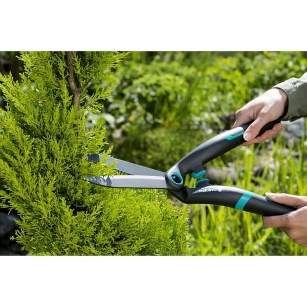 GARDENA PrecisionCut häcksax – 180 mm raka blad – Anti-stick beläggning – Ergo-handtag – 25 års garanti