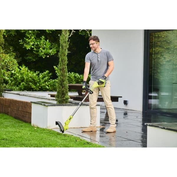 RYOBI - 18V ONE+ 3-i-1 Gräsklippare - Gräsklippare / Trimmer / Kantskåp. - 30 cm snitt + 2 Ah batteri & laddning. -RY18LMC30A-120