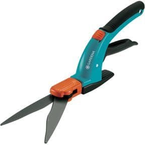Gräsklippare - GARDENA - Comfort 8734 - 360° roterande klipp - Ergonomisk - Antiklibbblad blad