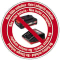 Miniatyrbild 4 av 4: EINHELL GE-CG 18 Li-Solo Lithium 18 V sladdlös grässax och busktrimmer