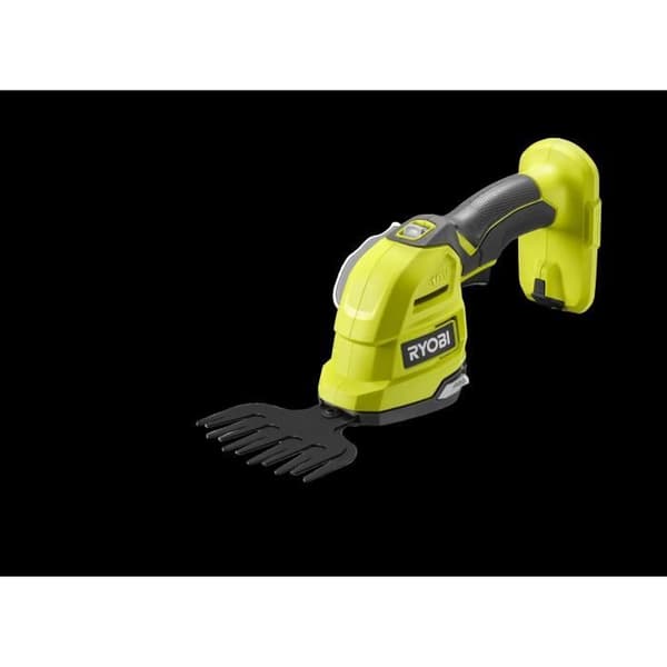 RYOBI RY18GSA-0 gräsklippare - Dubbel funktion: Växtskulptör - 120 mm och 200 mm blad - 18V