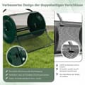 Miniatyrbilde 5 av 5: 68 cm bred kompostspreder med forbedrede sidestenger og U-formet håndtak, grønt