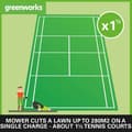 Miniatyrbild 2 av 4: Tondeuse Greenworks verktyg - 1305007