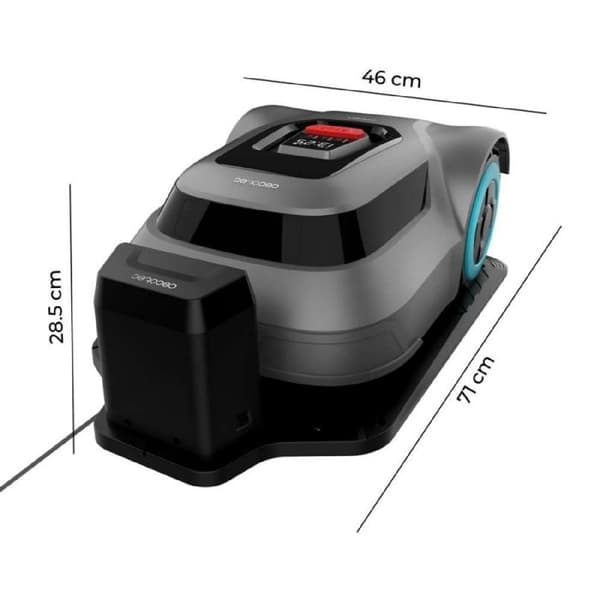 Robotgräsklippare Cecotec Conga GrassHopper 500 Map Ansluten Digital Borstlös Motor För ytor upp till 500 m2 Maximal lutning