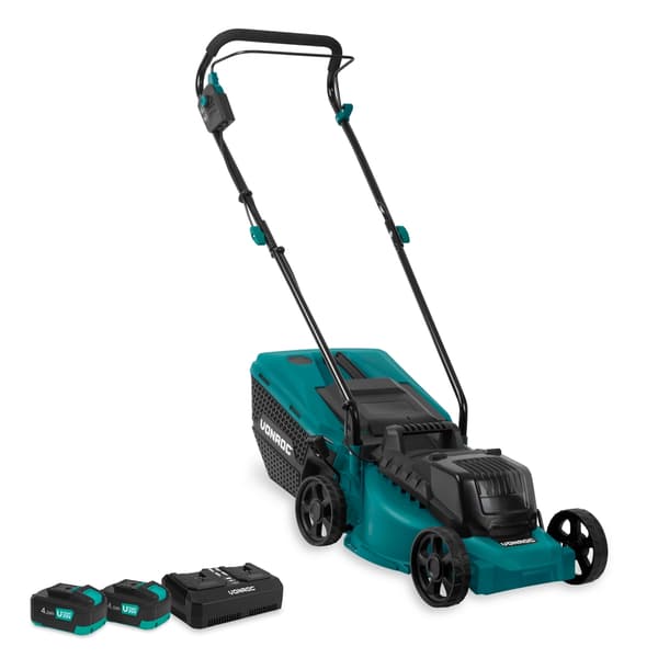 VONROC Gräsklippare 40V inkl. 2x 4.0Ah batterier