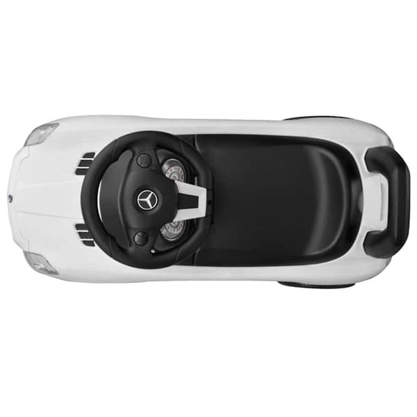 vidaXL Mercedes Benz skubbebil hvid