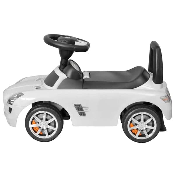 vidaXL Mercedes Benz skubbebil hvid
