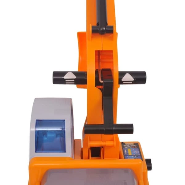 vidaXL Ride-on Gravemaskine Plastik Gul