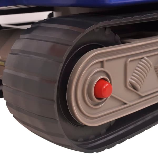 vidaXL Ride-on Gravemaskine Plastik Gul