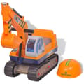 Miniatyrbillede 1 af 7: vidaXL Ride-on Gravemaskine Plastik Gul