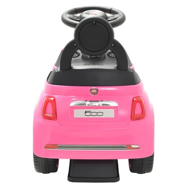 vidaXL Gåbil Fiat 500 rosa