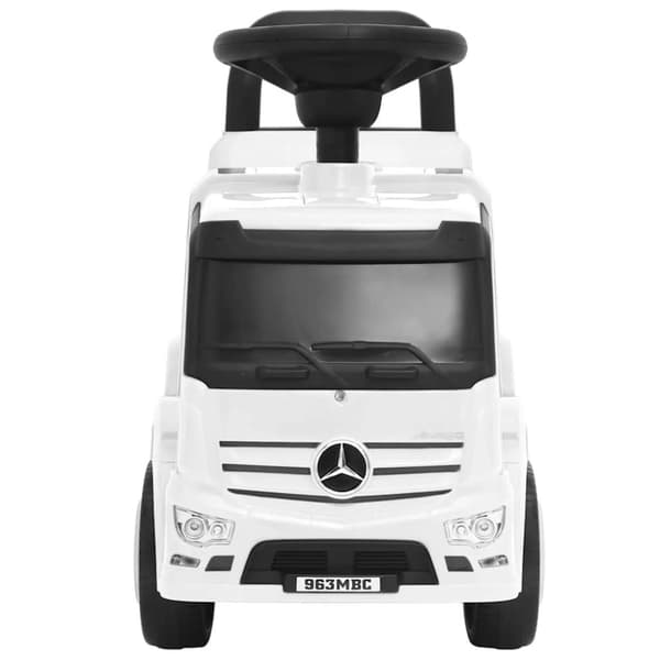 vidaXL Gåbil Mercedes-Benz bil hvit