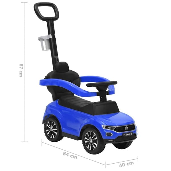 vidaXL Åkbil Volkswagen T-Roc blå