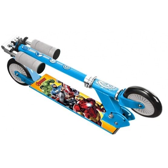Marvel - Sparkcykel - Avengers Step Junior Fotbroms Blå