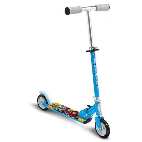 Marvel - Sparkcykel - Avengers Step Junior Fotbroms Blå