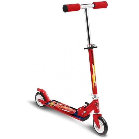 Disney - Scooter - Biler Med Fodbremse Rød