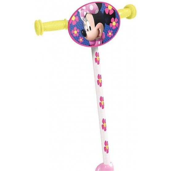 Disney - Sparkcykel - Minnie Mouse 3-Wiel Fotbroms Rosa/Gul