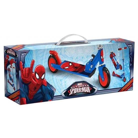 Marvel - Sparkcykel - Spider-Man Fotbroms Blå/Röd