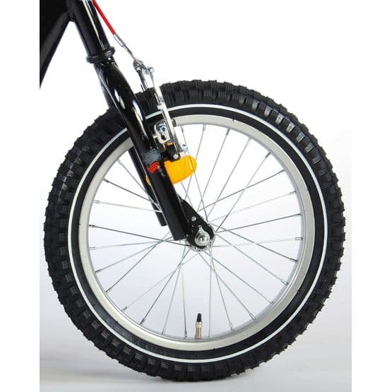 Scooter Volare Step 16 tommer - Fodbremse (sort/rød)