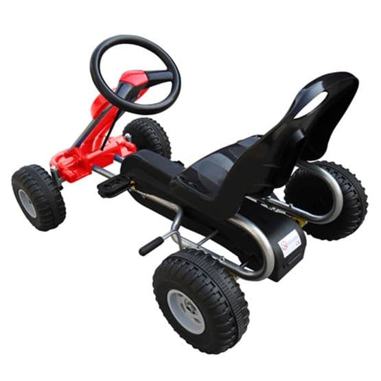 Trampbil Big Wheel Röd