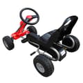 Miniatyrbild 3 av 3: Trampbil Big Wheel Röd