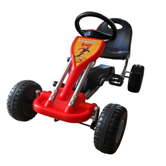 Trampbil Big Wheel Röd