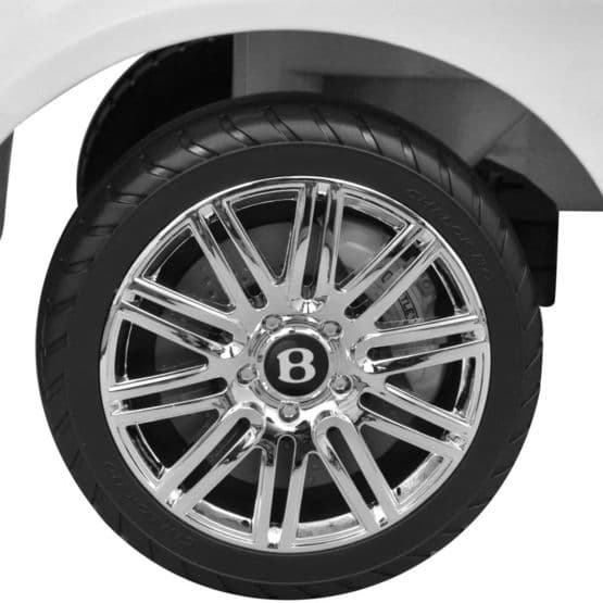 Trampbil För Barn Bentley Vit
