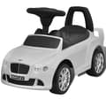 Miniatyrbild 1 av 8: Trampbil För Barn Bentley Vit