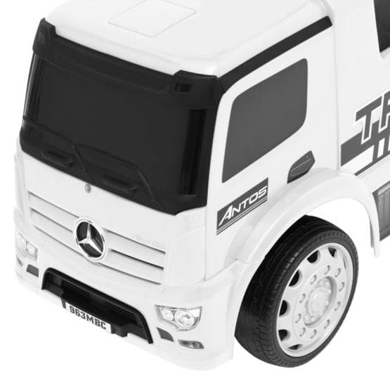 Gåbil Mercedes Benz Lastbil Vit