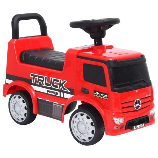 Gåbil Mercedes Benz Lastbil Röd