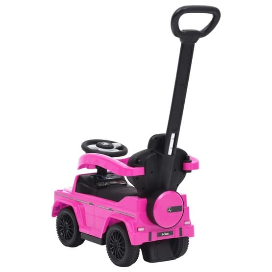 Gåbil Mercedes Benz Med Styrstång G63 Rosa