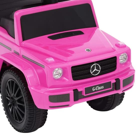 Gåbil Mercedes Benz Med Styrstång G63 Rosa