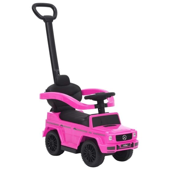 Gåbil Mercedes Benz Med Styrstång G63 Rosa