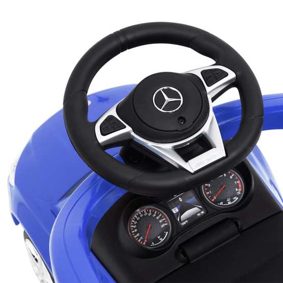 Gåbil Mercedes Benz Med Styrstång C63 Blå