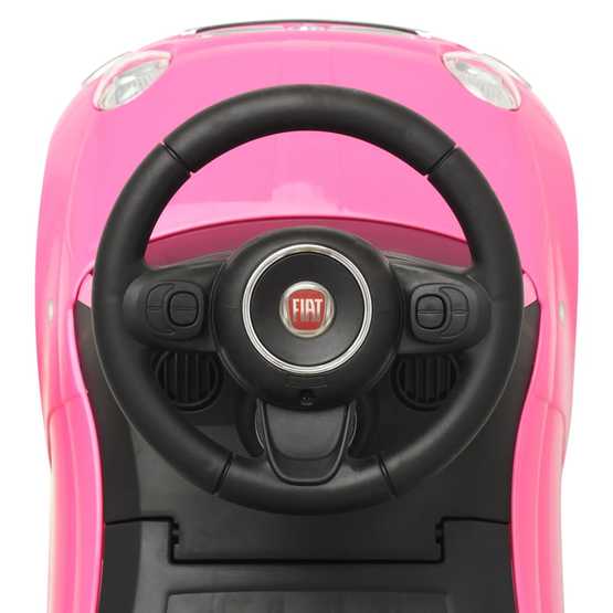 Åkbil Fiat 500 Rosa