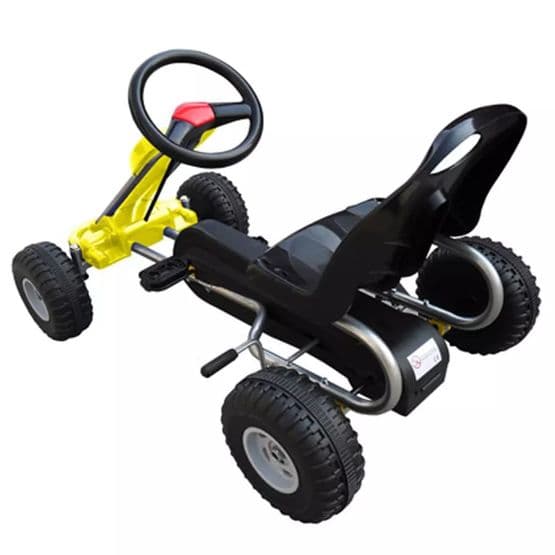Trampbil Big Wheel Gul
