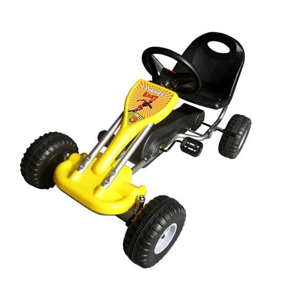 Trampbil Big Wheel Gul