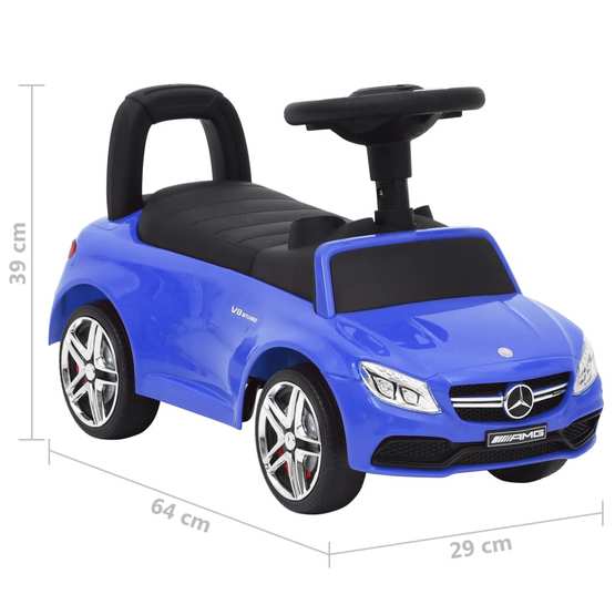 Gåbil Mercedes Benz C63 Blå