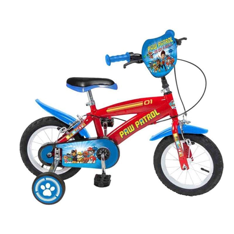 Children's Bike The Paw Patrol 14" Red Blue