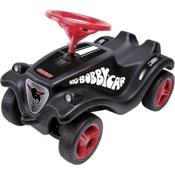 Pedalbil - BIG - Bobby-Car-Classic Fulda - Svart - Röd - Plast