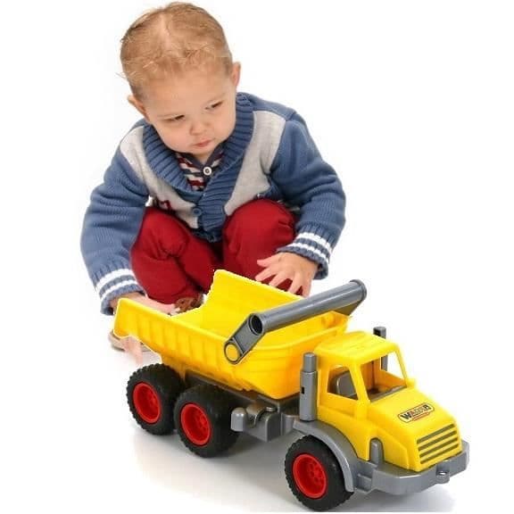 Treaxlad dumper Polesie ConsTruck Yellow