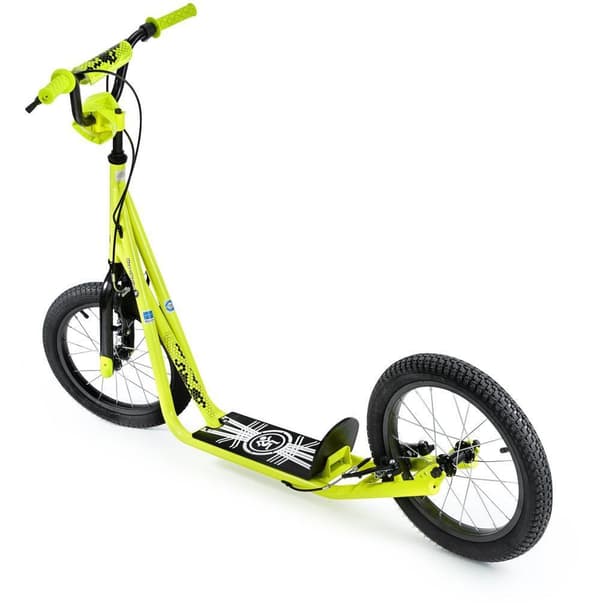 HyperMotion potkulauta lapsille ja nuorille, City Scooter suurilla, ilmatäytteisillä renkailla 2"16" (40 cm), teräsrunko, säädettävä ohjaustanko