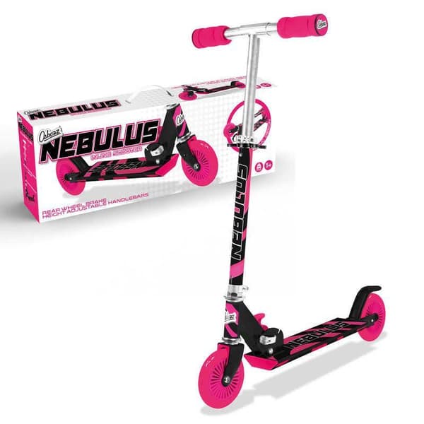 Sparkcykel / Kickbike til Børn - Scooter Svart & Rosa