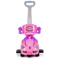 Miniatyrbillede 2 af 5: Gåbil 3i1 med musikpanel - Pink - Pushbil